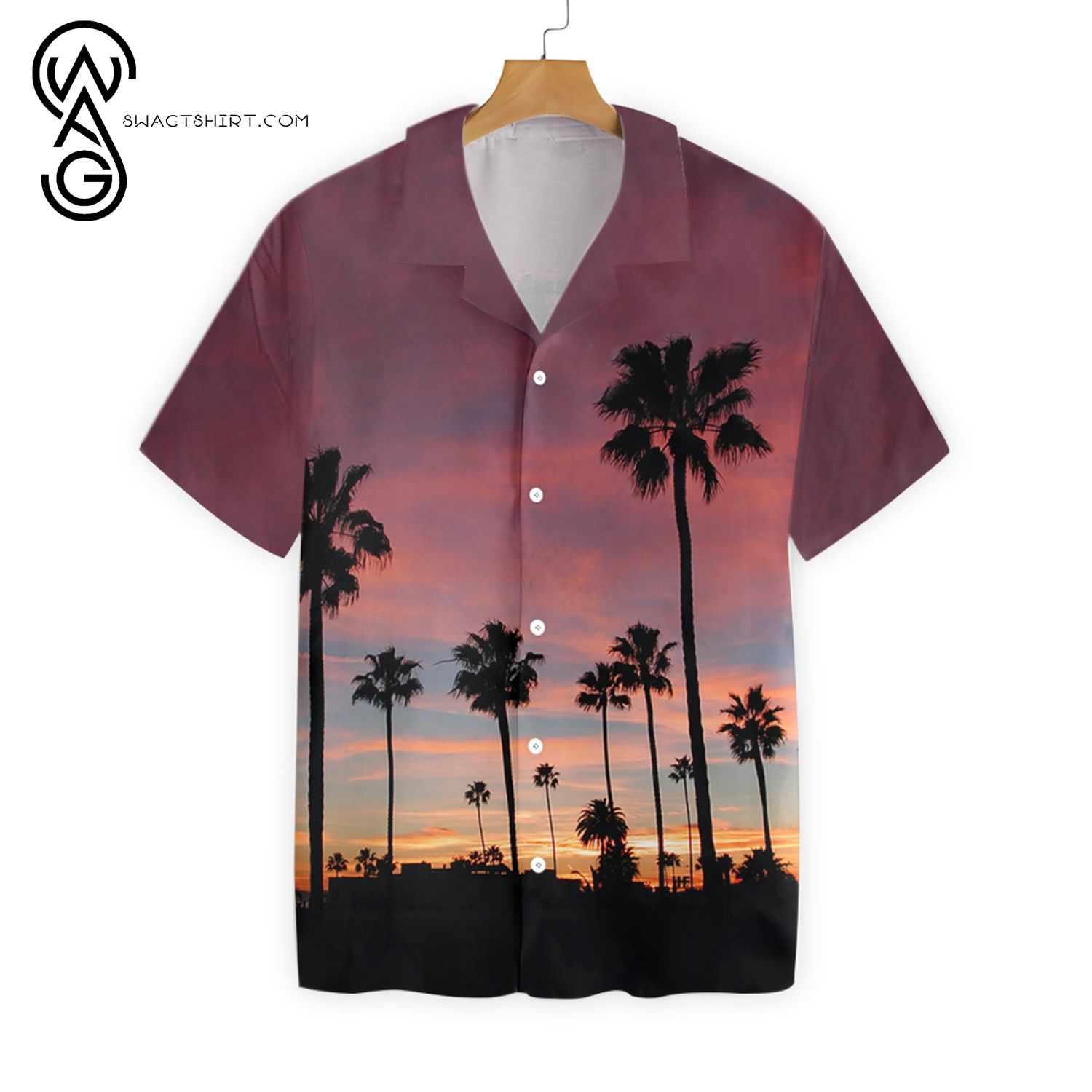 [Top Trending] Sunset Venice Beach Hawaiian Shirt